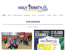 Tablet Screenshot of holytrinitypierz.org